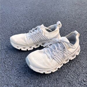 On Running Off-White Athletic Shoes